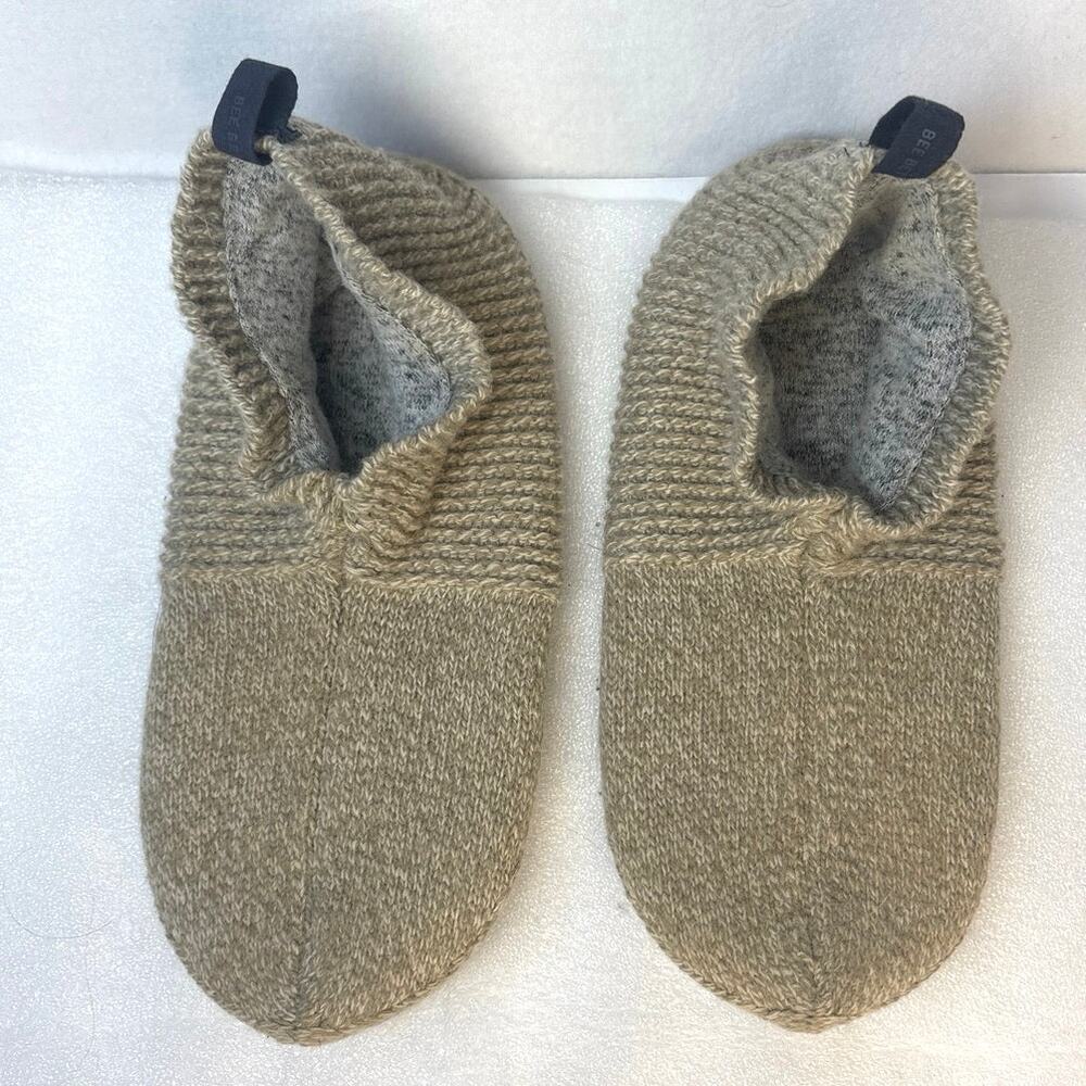Bombas - Gripper Slippers - House Shoes Socks -Oatmeal - Medium US9-11